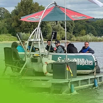 Teamevent Bootsfahrt auf der Elbe