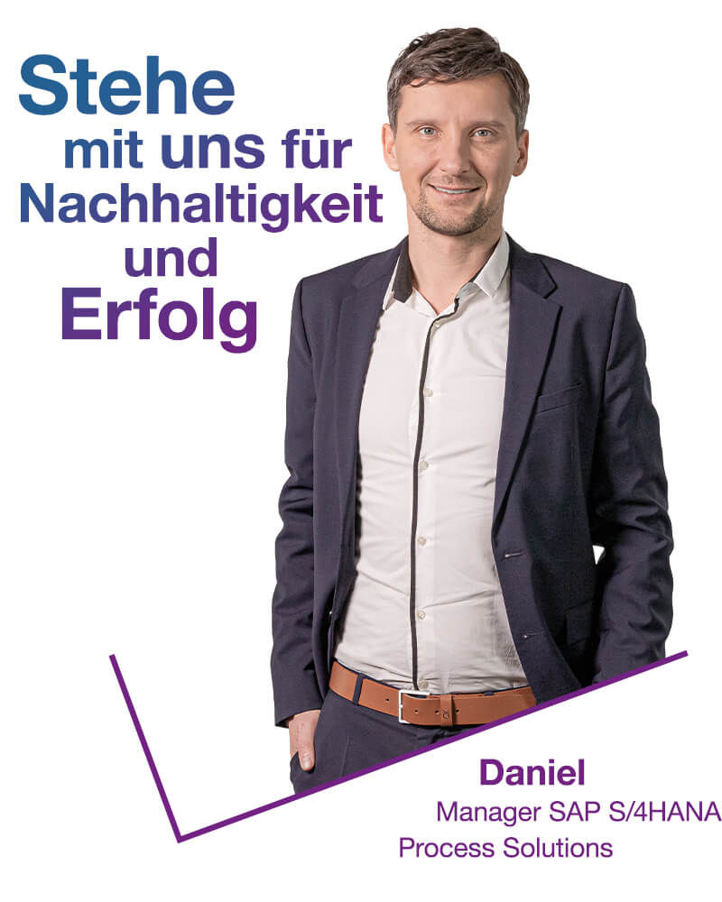 Daniel Siegmeyer, Manager Team SAP S4/HANA Process Solutions